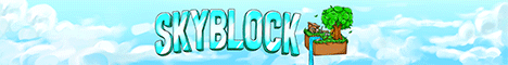 Skyblock banner